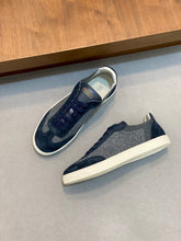 Carregar imagem no visualizador da galeria, Tênis Brunello Cucinelli Navy Granite
