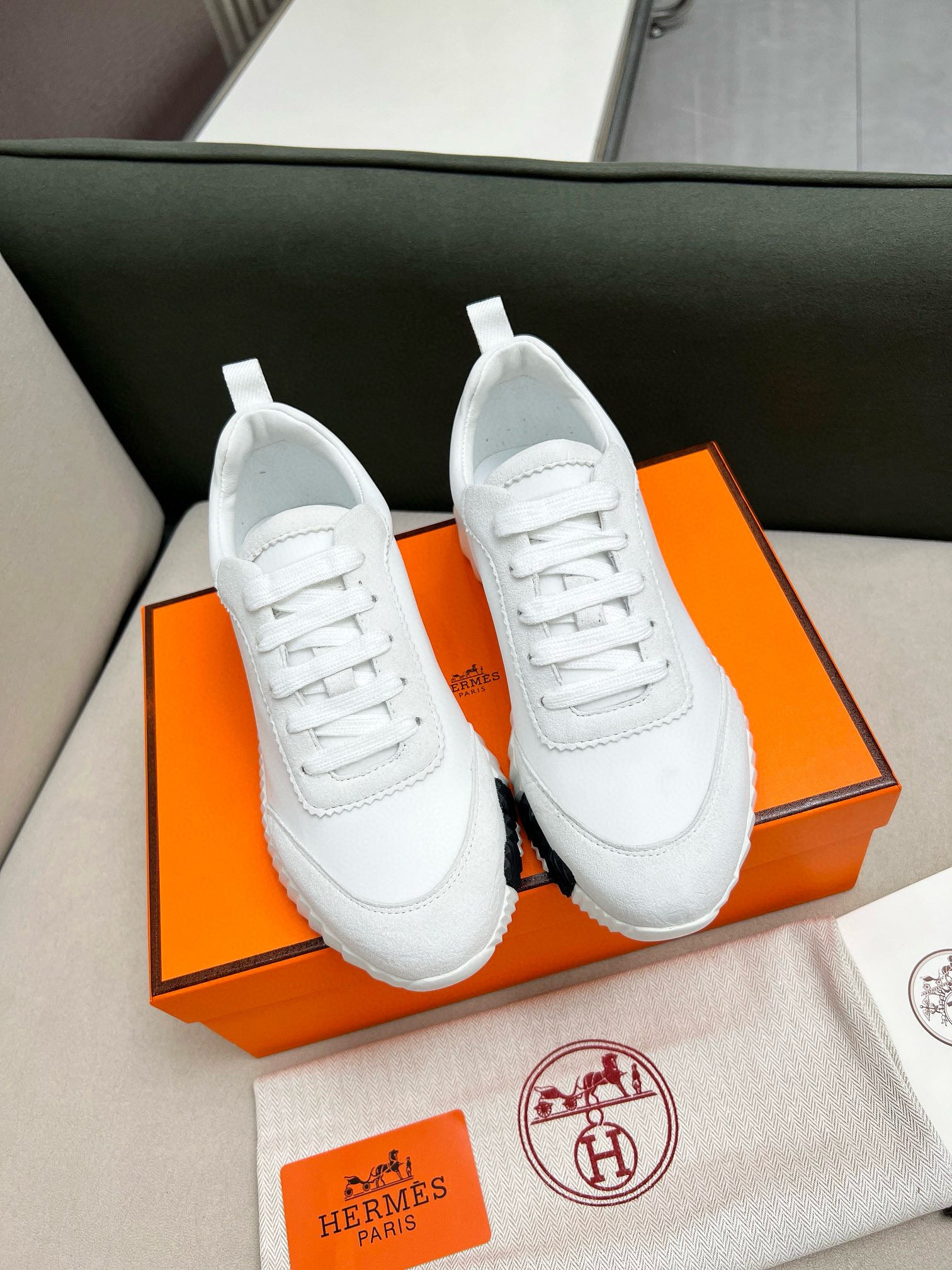 Tênis Hermès Branco