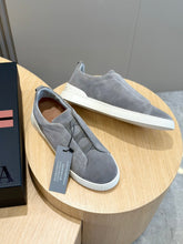 Carregar imagem no visualizador da galeria, Tênis Zegna Triple Stitch
