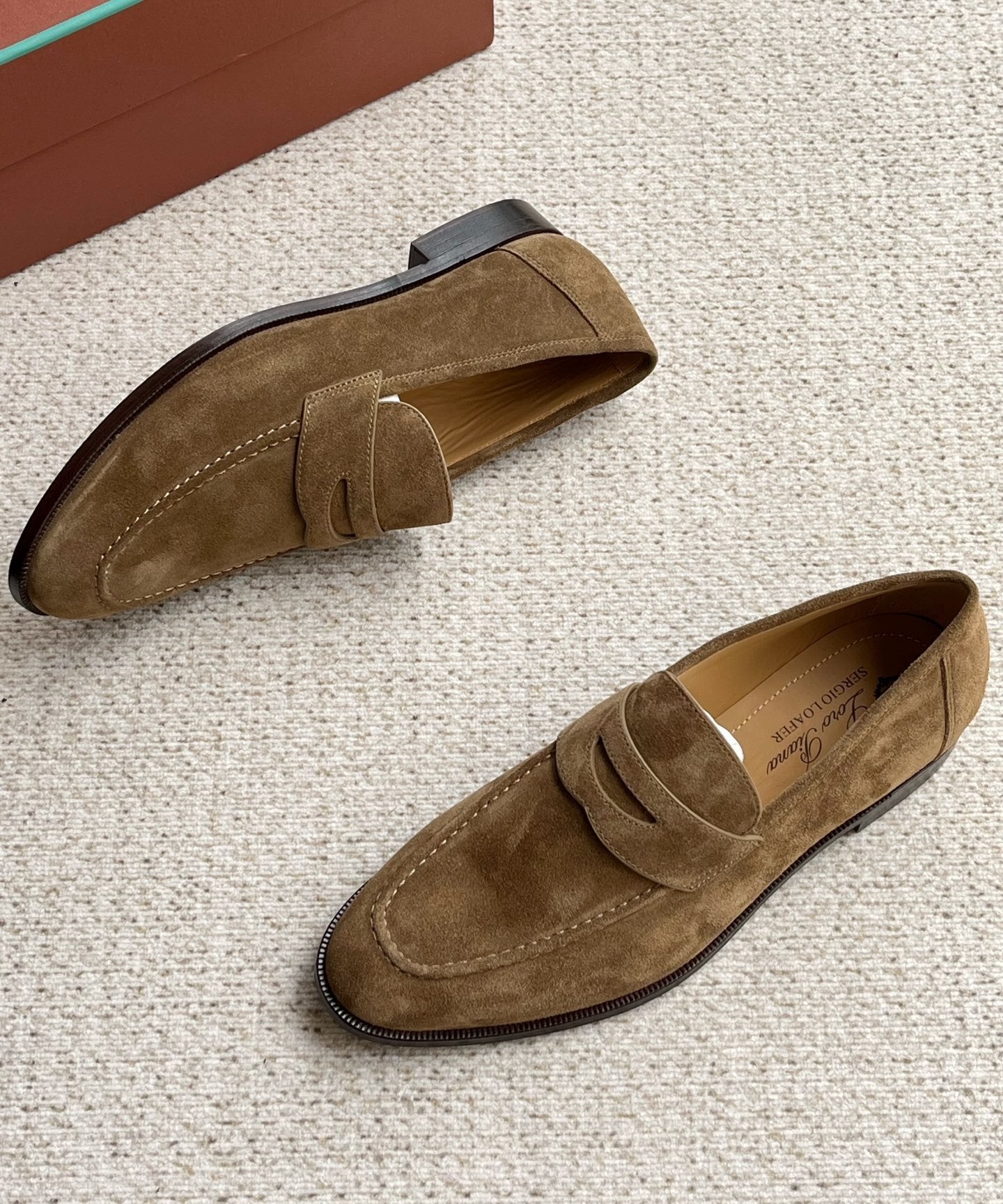 Sergio Loafer Loro Piana Camel