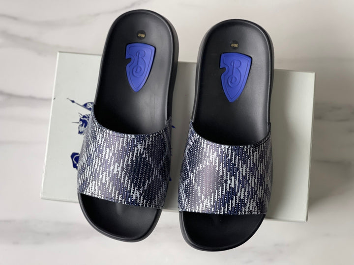 Chancla Burberry azul tormenta