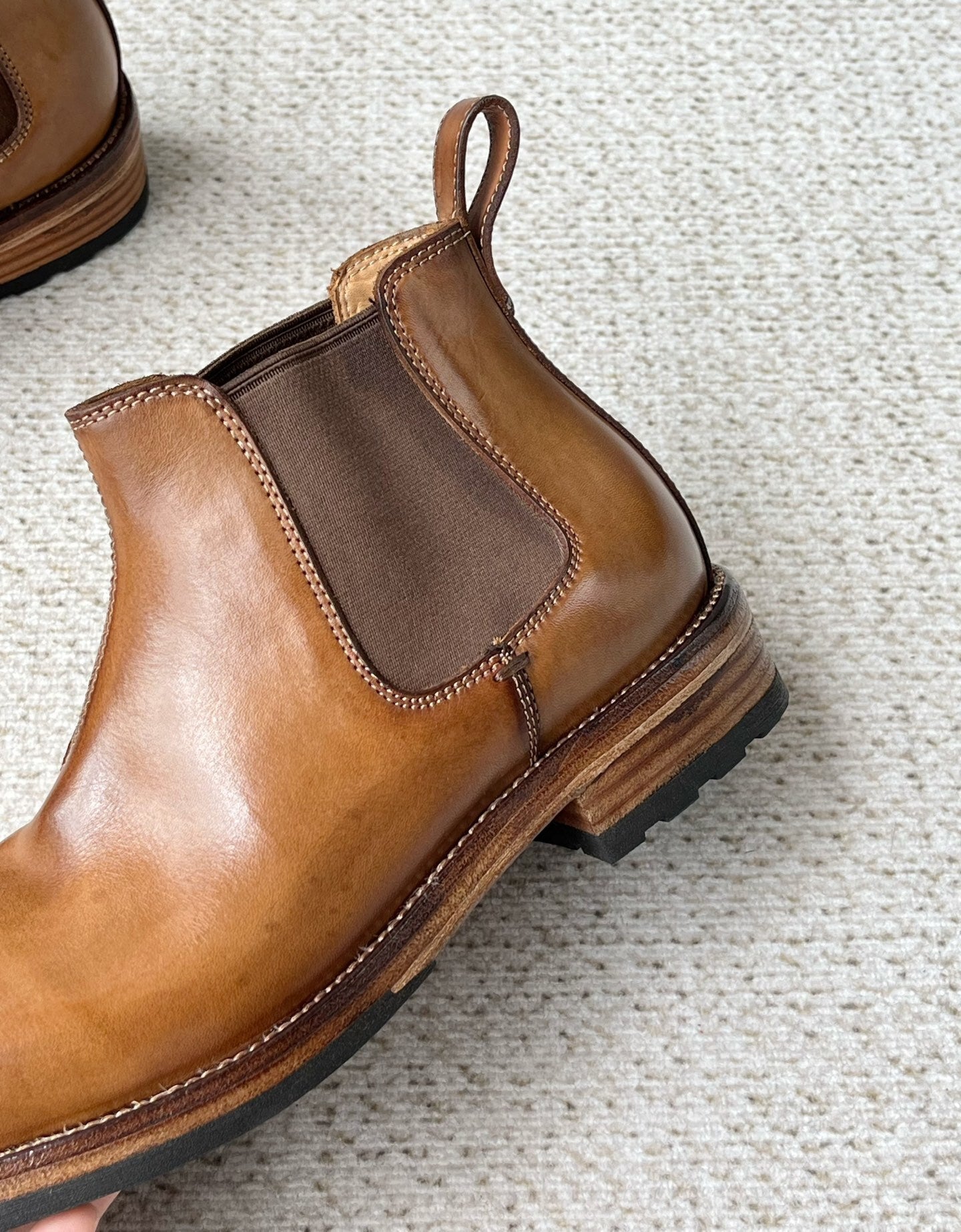 Bota Brunello Cucinelli Caramel Chelsea