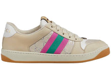 Carregar imagem no visualizador da galeria, Gucci Screener Cream Leather
