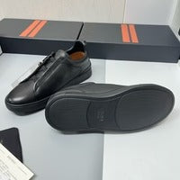 Tênis Zegna Triple Stitch All Black