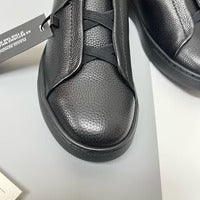 Carregar imagem no visualizador da galeria, Tênis Zegna Triple Stitch All Black
