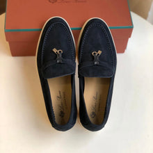 Carregar imagem no visualizador da galeria, Mocassim Loro Piana Summer Cad Midnight Blue
