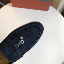 Carregar imagem no visualizador da galeria, Mocassim Loro Piana Summer Cad Midnight Blue
