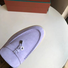 Carregar imagem no visualizador da galeria, Mocassim Loro Piana Summer Cad Light Lavender
