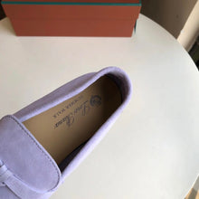 Carregar imagem no visualizador da galeria, Mocassim Loro Piana Summer Cad Light Lavender
