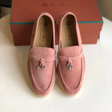 Carregar imagem no visualizador da galeria, Mocassim Loro Piana Summer Cad Light Pink
