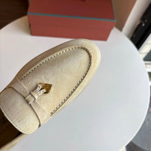 Carregar imagem no visualizador da galeria, Mocassim Loro Piana Summer Cad Light Beige

