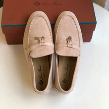 Carregar imagem no visualizador da galeria, Mocassim Loro Piana Cad Summer Blush Beige
