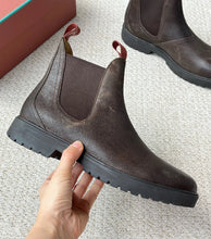 Carregar imagem no visualizador da galeria, Bota Chelsea Loro Piana Brown
