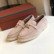 Carregar imagem no visualizador da galeria, Mocassim Loro Piana Cad Summer Blush Beige
