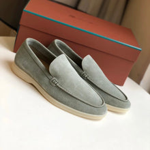 Carregar imagem no visualizador da galeria, Mocassim Summer Walk da Loro Piana Dusty Gree
