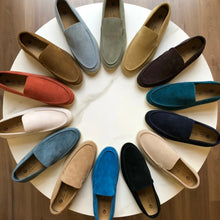 Carregar imagem no visualizador da galeria, Mocassim Summer Walk da Loro Piana Sand Suede
