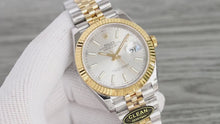 Carregar e reproduzir vídeo no visualizador da galeria, Rolex Datejust 41mm Misto Jubilee "Super C"
