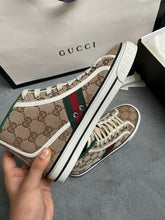 Carregar imagem no visualizador da galeria, Gucci Tênis 1977 High Top GG Cano Alto
