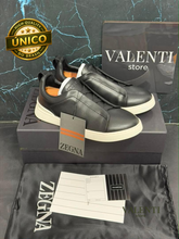 Carregar imagem no visualizador da galeria, Tênis Zegna Triple Stitch
